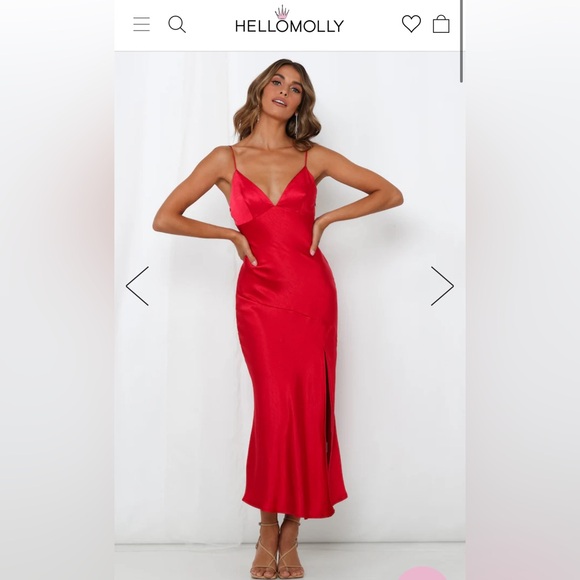 Hello Molly Asking For a Friend MIDI Dress- Size 6 - Picture 1 of 6